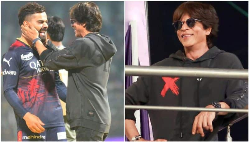 Shah Rukh Khan Wears Aryan Khan Hoodie At KKR Vs RCB IPL Match btb