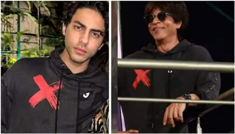 Shah Rukh Khan Wears Aryan Khan Hoodie At KKR Vs RCB IPL Match btb