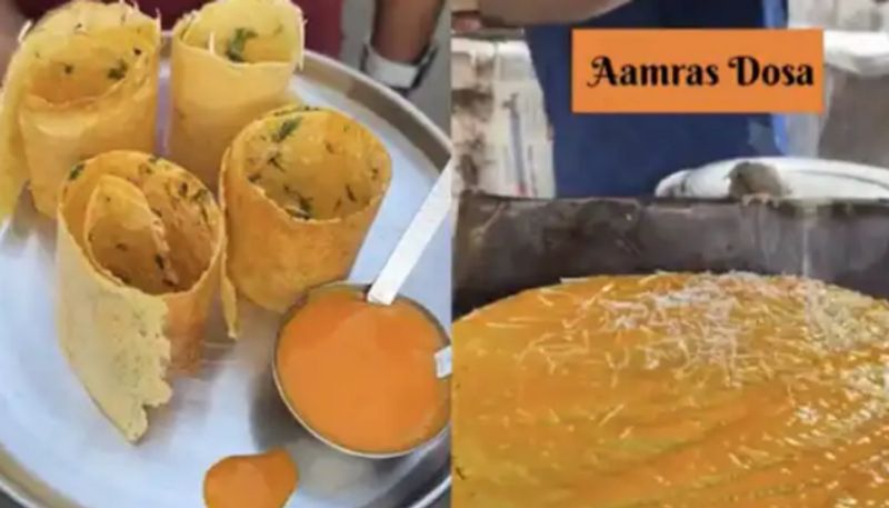 Aamras Dosa video goes viral azn 