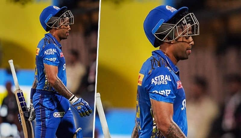 MI Player Suryakumar Yadav Dismissed for duck out against Delhi Capitals in 20th IPL 2024 match at Wankhede Stadium rsk