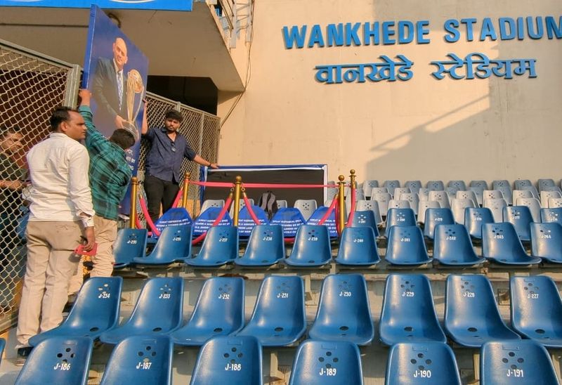 Mumbai Cricket Association to auction 2 seats where MS Dhoni 2011 World Cup Six landed kvn