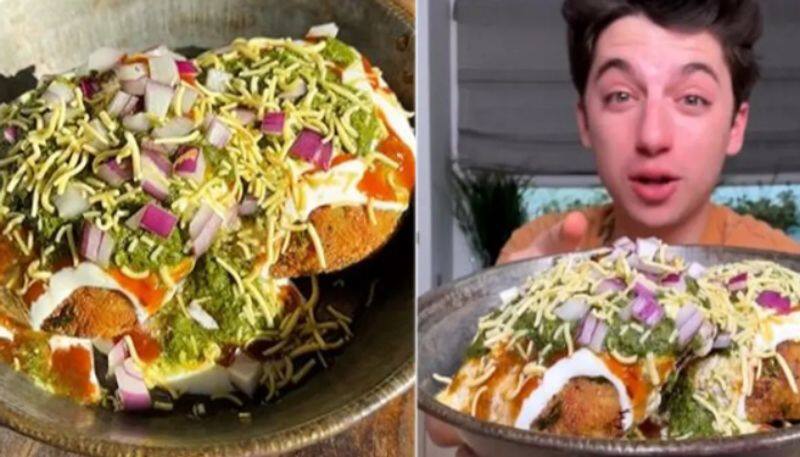 Popular US Blogger Makes Authentic Aloo Tikki Chaat azn 