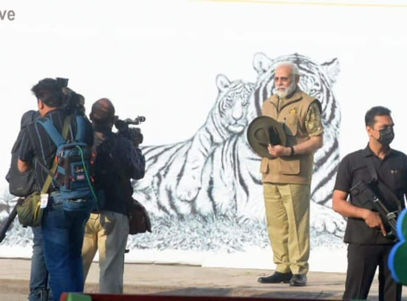 Not a single tiger found in from Bandipur! PM Modi returns disappointed