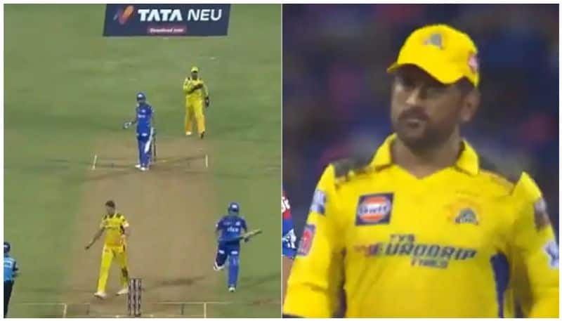 Mumbai player kept asking for dhoni confidently left ground btb