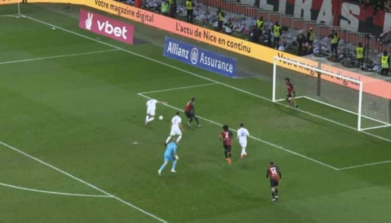 watch video kylian mbappe missing open chance created by lionel messi saa