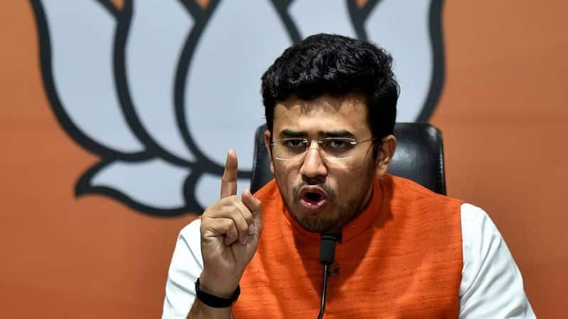 Karnataka Election 2023 MP Tejasvi Surya Slams On HD Devegowda At Bidar gvd