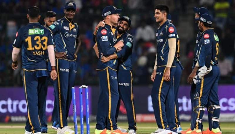 Kolkata Knight Riders lost two wickets against Gujarat Titans saa