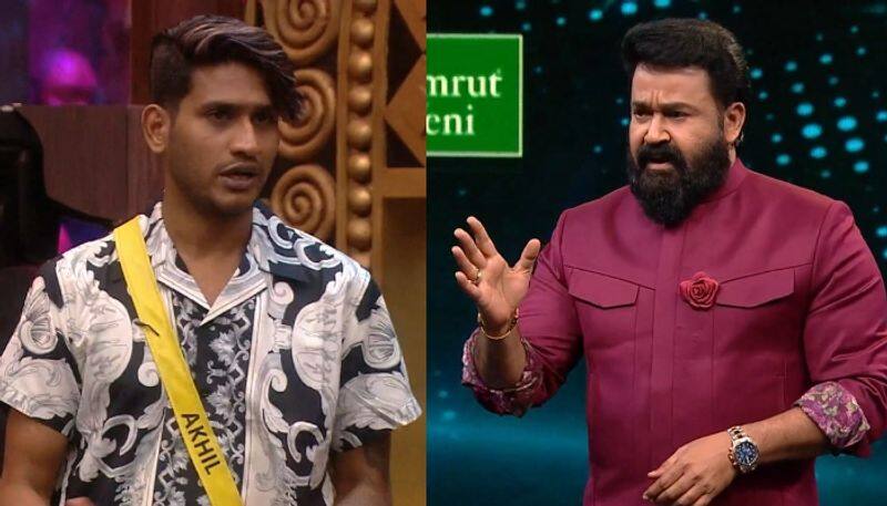 mohanlal to akhil marar in bigg boss malayalam season 5 nsn