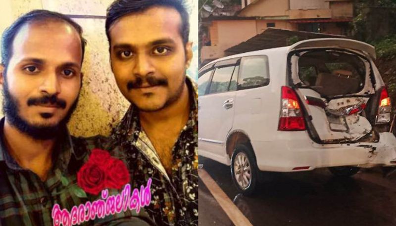 manimala accident jose k mani son arrested joy