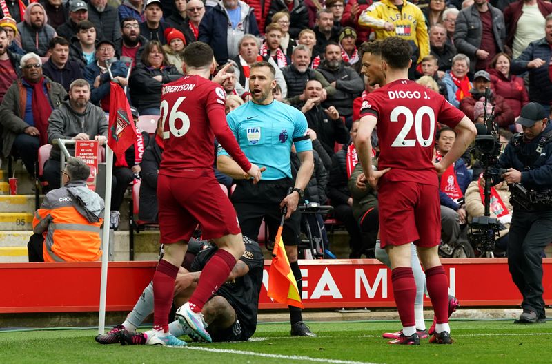 football Assistant referee Constantine Hatzidakis to not face any charge from The FA over Andy Robertson elbow incident-ayh