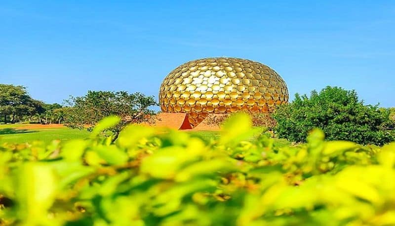 Jammu Kashmir and Ladakh students who came to Tamil Nadu Excited to tour Auroville KAK