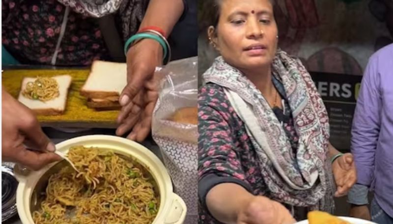 Blogger Tries Maggi Bread Pakoda azn 