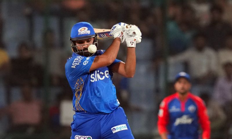 IPL 2023 MI vs PBKS Rohit Sharma needs 3 more sixes to complete 250 sixes in IPL history jje