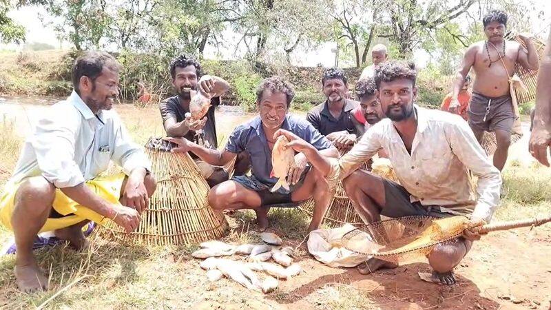 fishing festival held very well in pudukkottai district