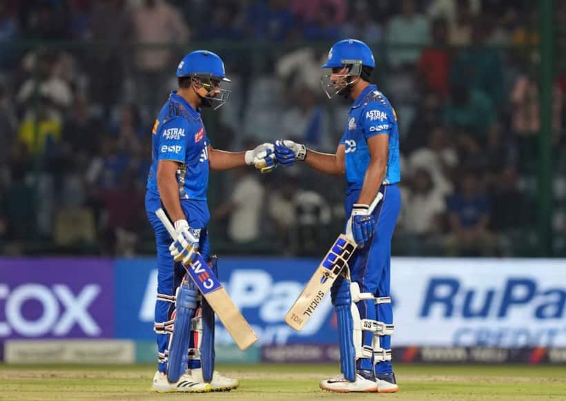 IPL 2023: Relieved Rohit Sharma interviewing Tilak Varma after MI's 'special' win over DC is a must watch