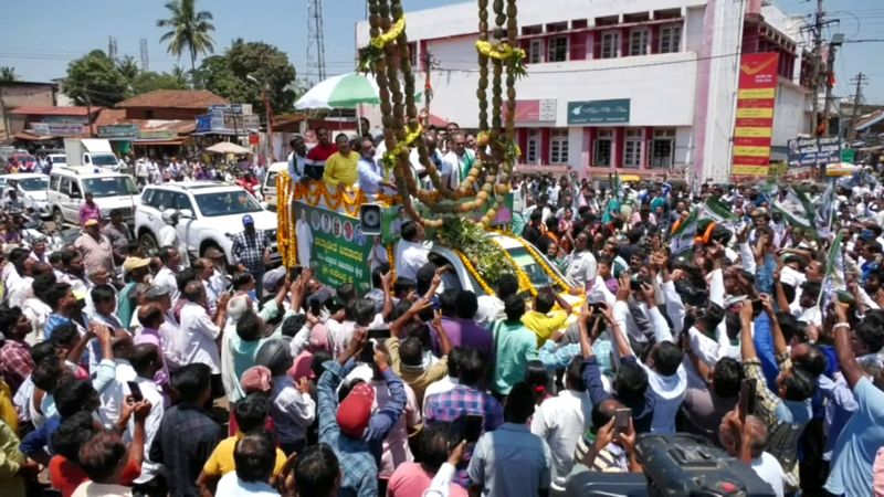 Former CM HD Kumaraswamy Campaigned heavily in Sirsi and Kumta gvd