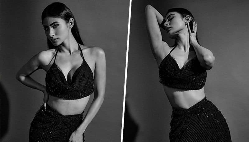 Mouni Roy's BOLD looks in black SEXY top with high-slit skirt sets Instagram ablaze; see her photos vma