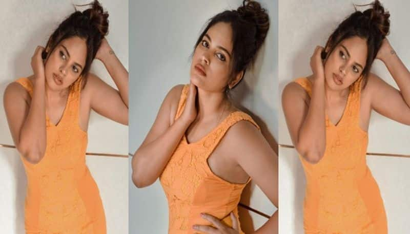 Actress Nandita Swetha Stunning Looks in Orange Outfit NSK