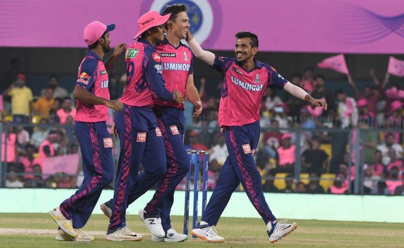 Kolakata Knight Riders lost two wickets against Rajasthan Royals saa