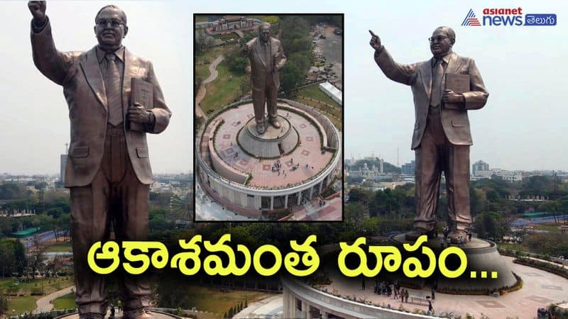 125 feet ambedkar statue in hyderabad - magnificent view