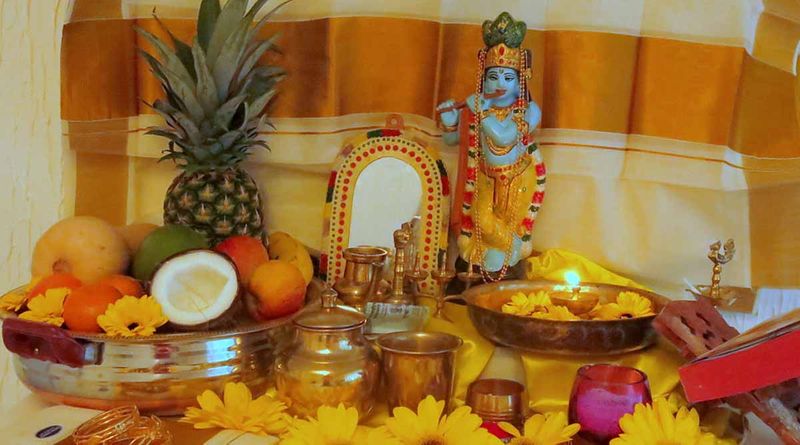 how to prepare vishu kani for vishu festival rse