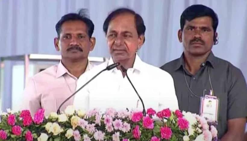 మంచిర్యాల జిల్లా కలెక్టరేట్‌ను ప్రారంభించిన కేసీఆర్