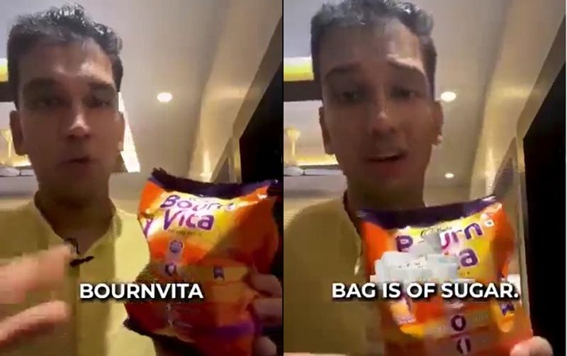 Social media influencer delete Bournvita cause sugar for childrens at young age video after receive legal notice ckm