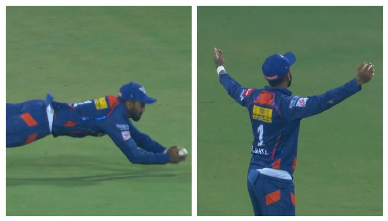 watch video kl rahul took a stunner against punjab kings saa