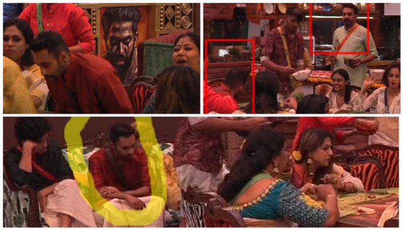 bigg boss malayalam season 5 rinosh face humiliation in front of vishu feast vvk