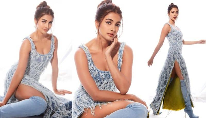 Actress Pooja Hegde Stunning Photoshoot in Trendy outfit NSK