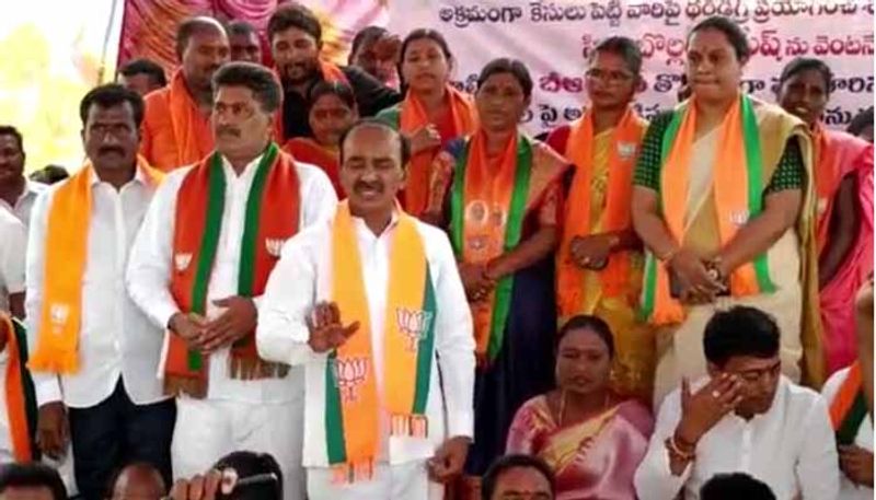 etela rajender comments on kcr and brs party KRJ