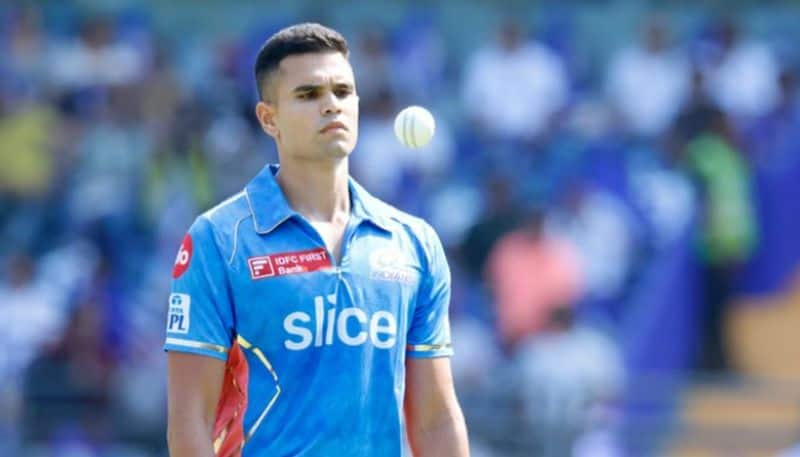 IPL 2023 Kolkata Knight Riders lose early wickets against Mumbai Indians as Arjun Tendulkar makes debut jje 