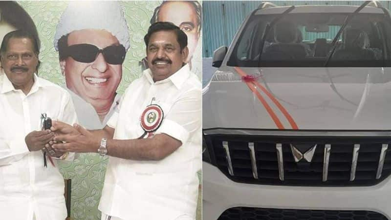 new Mahindra Scorpio car for Tamil Mahan Hussain