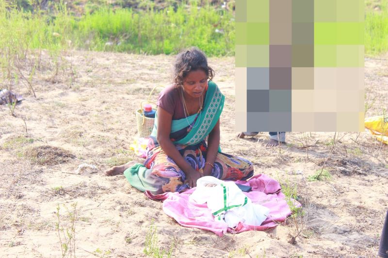 A mother who gave birth to a 29-day-old child killed in Puducherry