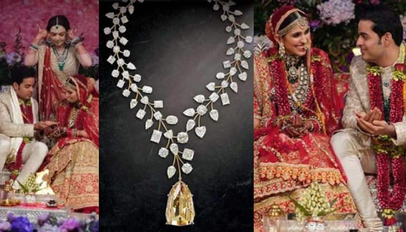 Nita Ambani Gifted Shloka Mehta A Diamond Necklace azn 