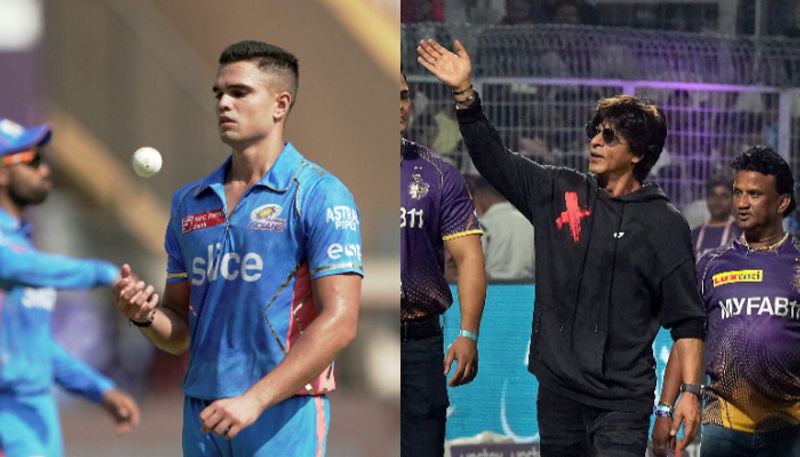 IPL 2023 kkr co owner Shah Rukh Khan so happy on Arjun Tendulkar Indian Premier League debut for Mumbai Indians jje 