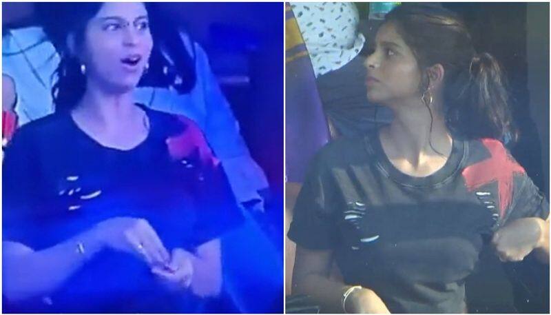 Suhana Khan use F word after Ishan Kishan got stumped at KKR vs Mumbai Indians match sgk