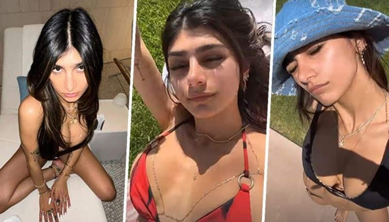 Mia Khalifa HOT Photos: Fashion influencer amplifies heat in BOLD black bra; see sizzling pictures vma