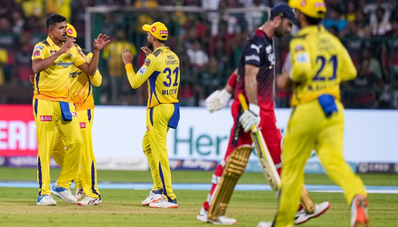 IPL 2023:  RCB vs CSK, Chennai Super  Kings Beat Royal Challengers Bangalore by 8 Runs in Last Over Thriller MSV 