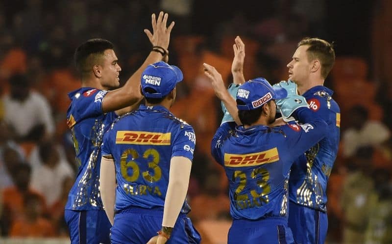 Mumbai Indians beat Sunrisers Hyderabad by 14 runs gkc