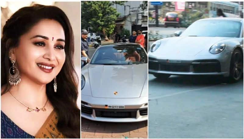 madhuri dixit buys Indias fastest porsche supercar worth RS 3.8 crore sgk