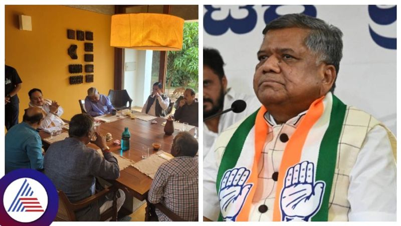 JP Nadda holds special meeting with BJP leaders ahead plan to defeat Jagadish Shettar gow