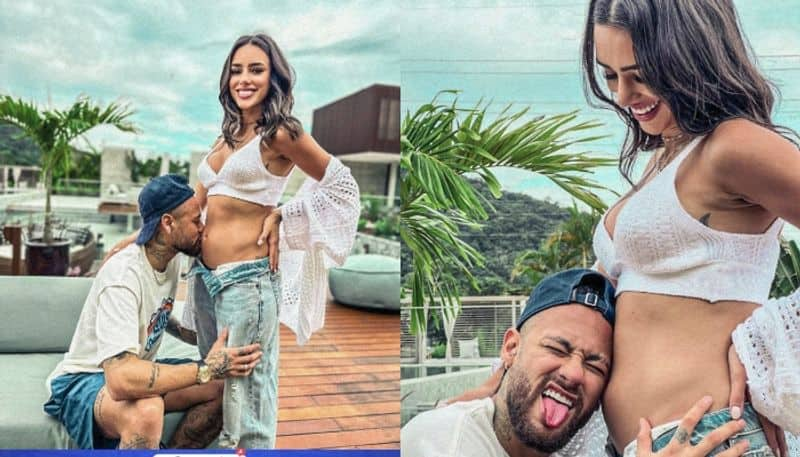 Brazil Super Star Neymar Jr announces Pregnacy with model Bruna Biancardi gkc