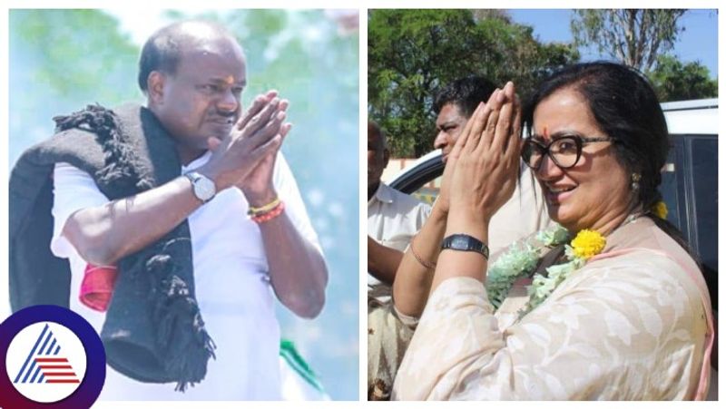 hd kumaraswamy slams mp sumalatha over  Mandya politics  gow