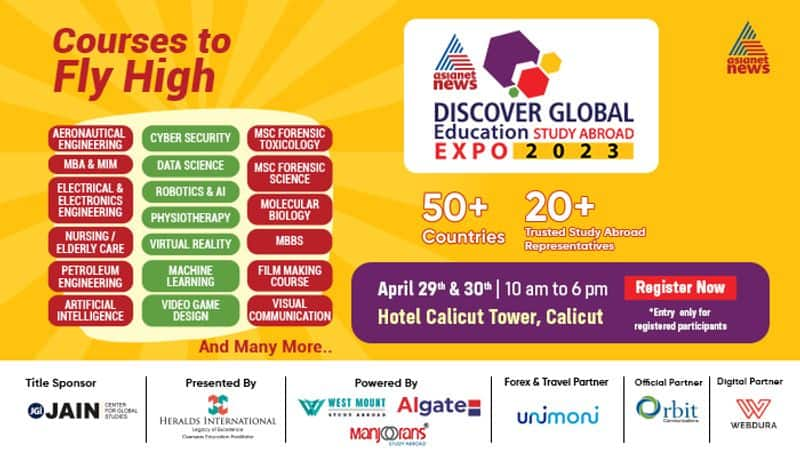 Discover Global Expo Biggest study abroad expo in Kerala at Kozhikode