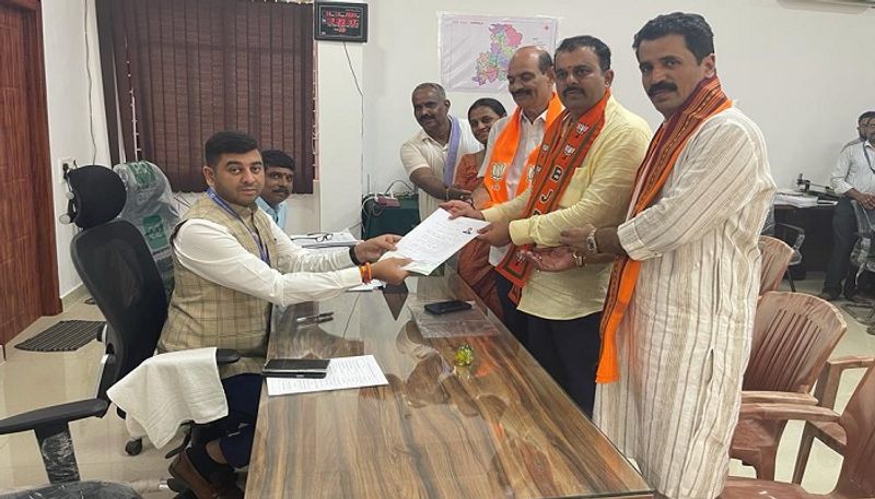 Karkala BJP Candidate Sunil Kumar Submitted Nomination grg