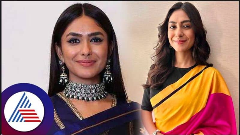 Netizens comment Aunty for Mrunal thakur gives no replies vcs  