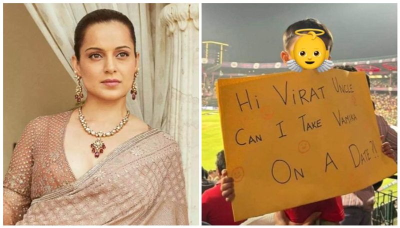 kangana ranaut slams kid's proposal to kohli- anushka's daughter vamika saa