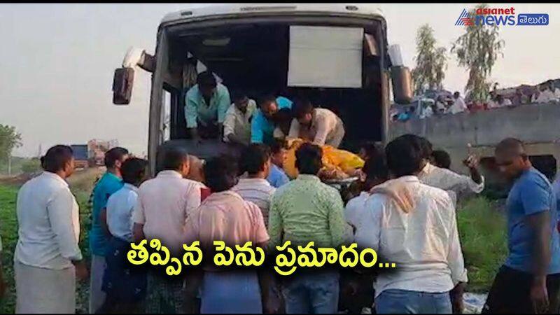 Kadapa bus accident-major mishap averted