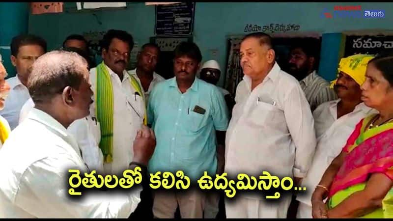 mandali buddha prasad warns jagan government to buy the remnant paddy